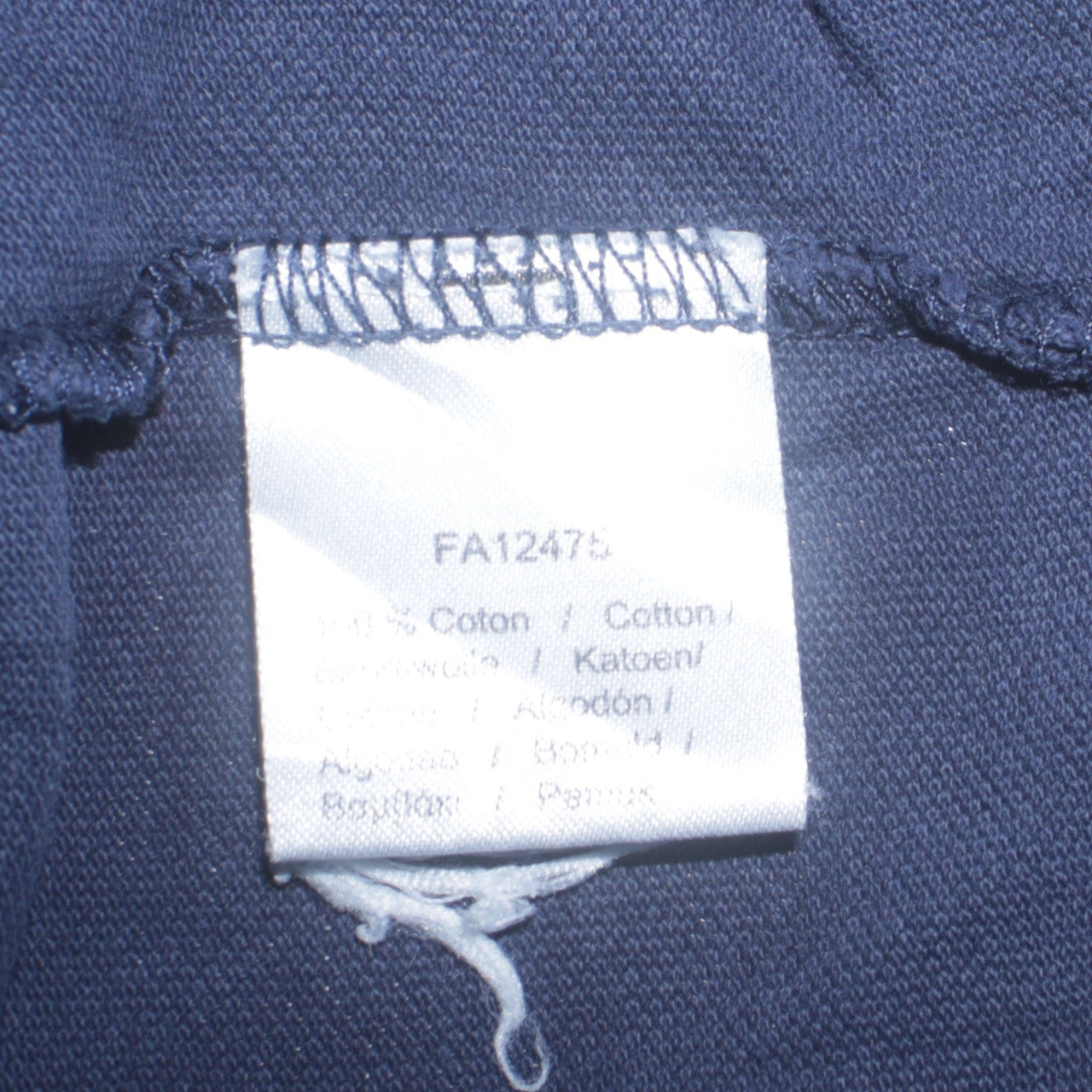 Lacoste Men's Navy Blue Regular Fit Cotton Crew Neck T-Shirt XS