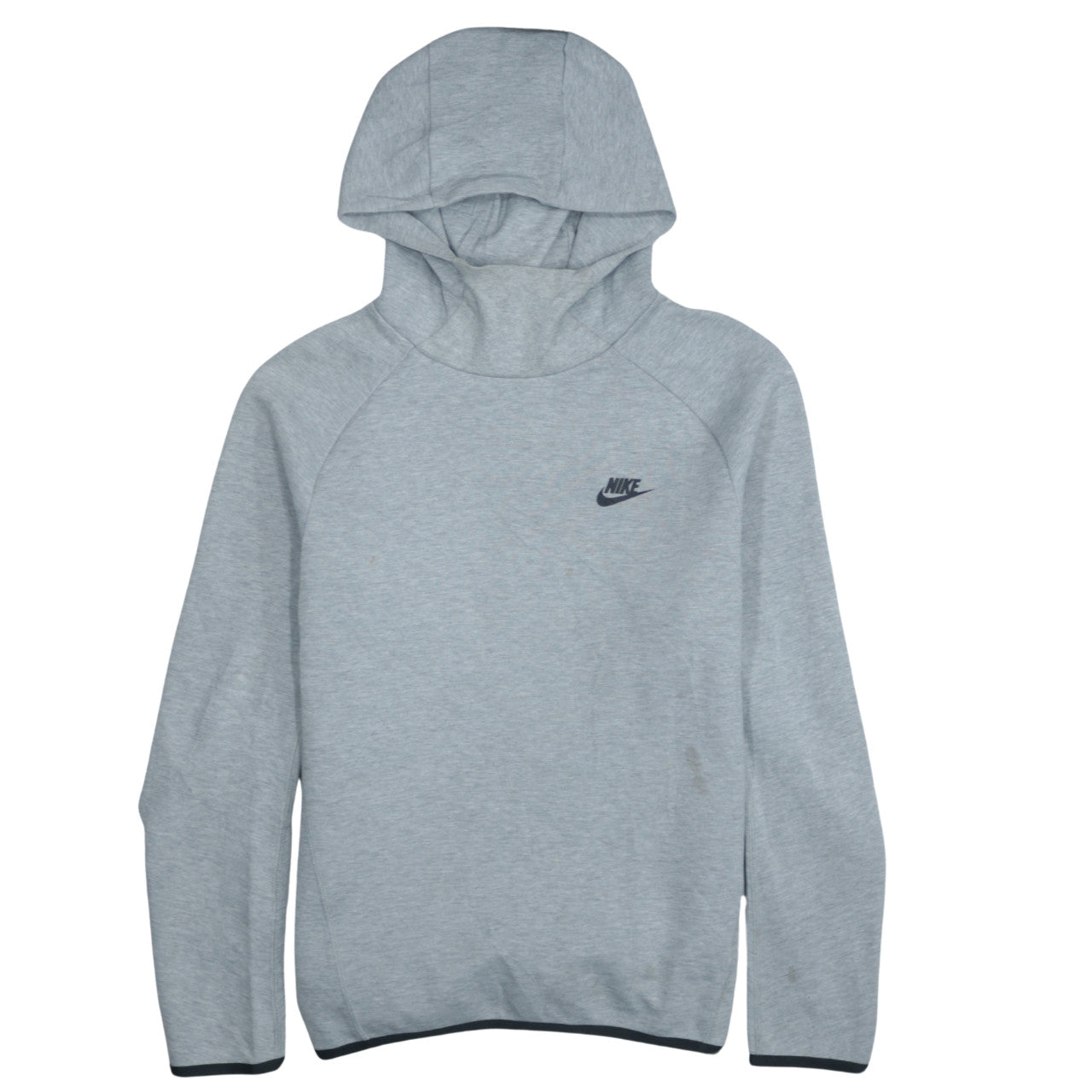 Nike Men’s Grey Pullover Hoodie Size S Regular Fit Sportswear