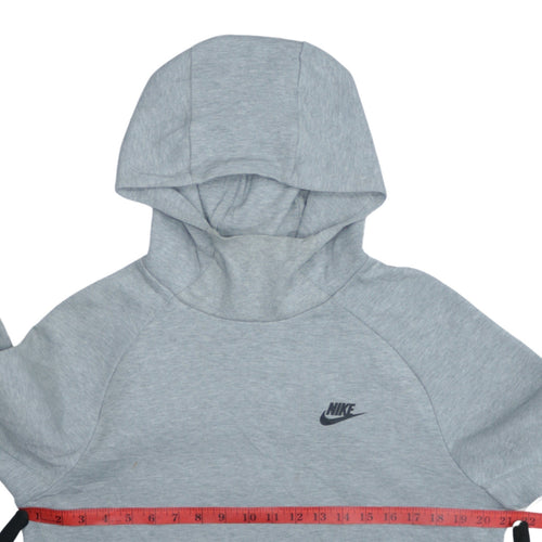 Nike Men’s Grey Pullover Hoodie Size S Regular Fit Sportswear