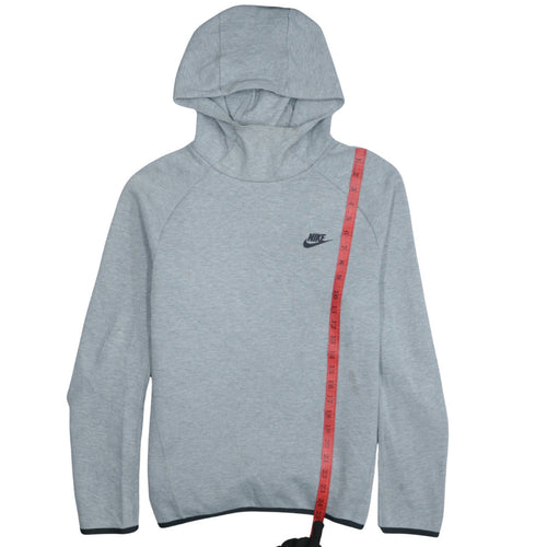 Nike Men’s Grey Pullover Hoodie Size S Regular Fit Sportswear