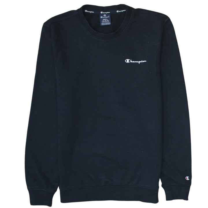 Champion Men's Black Small Pullover Sweatshirt Crew Neck