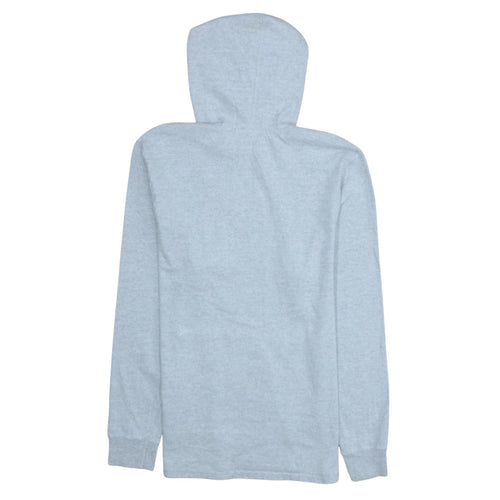 Champion Women’s Grey Pullover Hoodie L Logo Print Casual