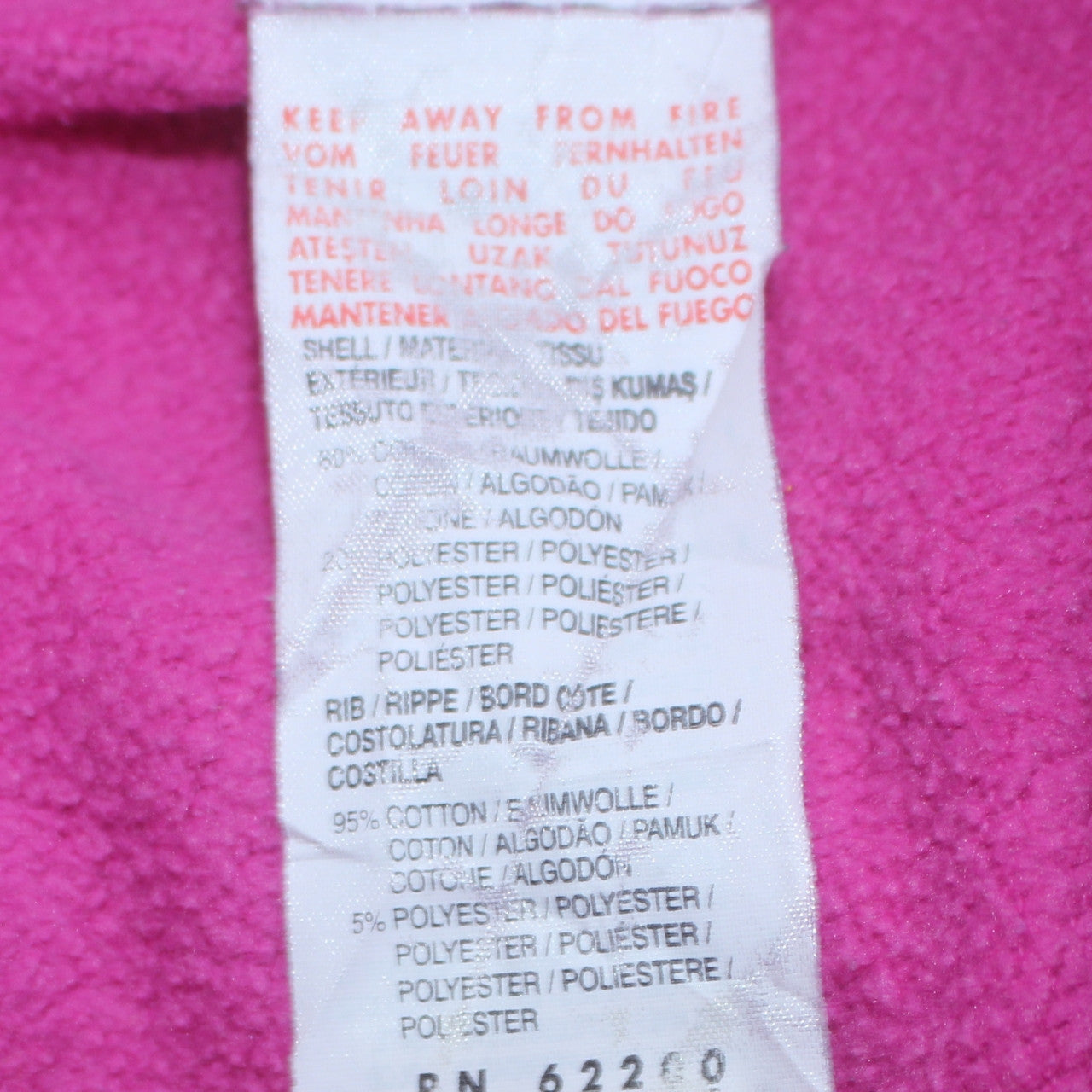 Puma Women Pink Pullover Hoodie UK 12 Cotton Blend Casual