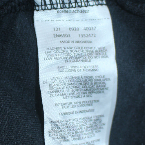 Columbia Women Black L Fleece 1/4 Zip Pullover Sweatshirt