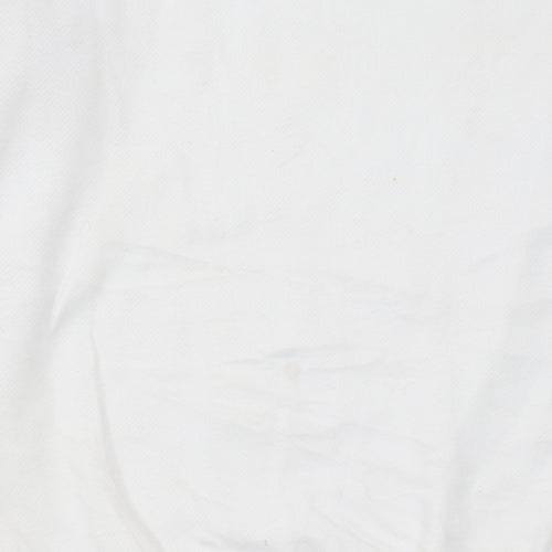 New Balance Womens White XS Pullover Sweatshirt Cotton Blend