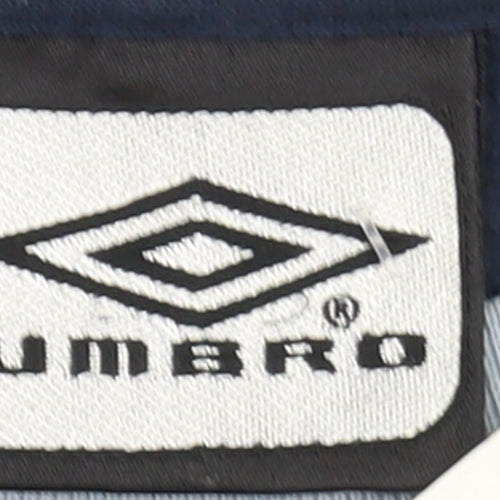 Umbro Boys Blue Pullover Sweatshirt 14 Years Long Sleeve Football Graphic