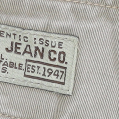 WRG Jean Co Men Beige Cargo Shorts Size 40 Cotton Casual