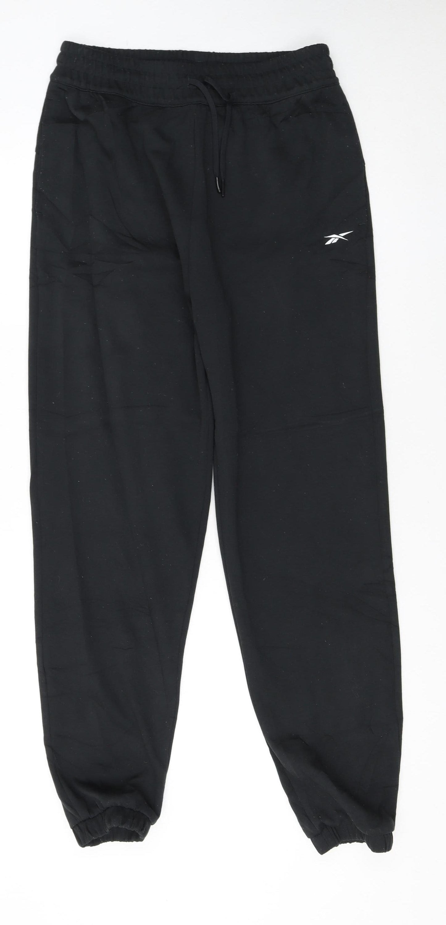 Reebok Men's Black Jogger Sweatpants M Regular Fit Activewear Trousers