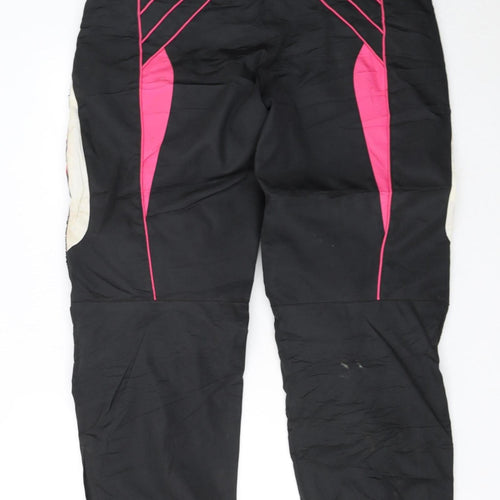 Turin Women’s Black Motorcycle Snow Pants Size 18 Waterproof Cordura