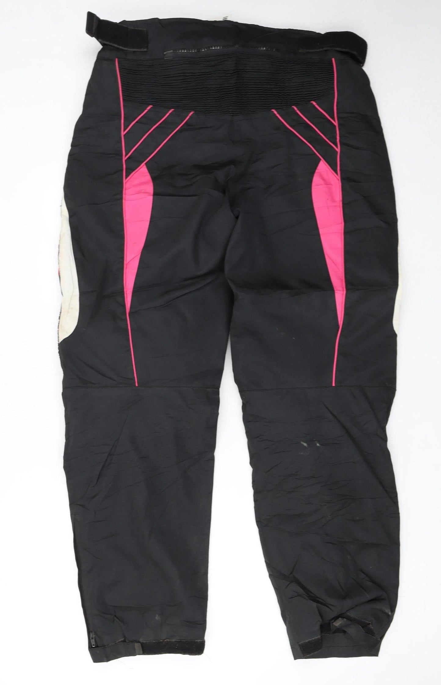 Turin Women’s Black Motorcycle Snow Pants Size 18 Waterproof Cordura