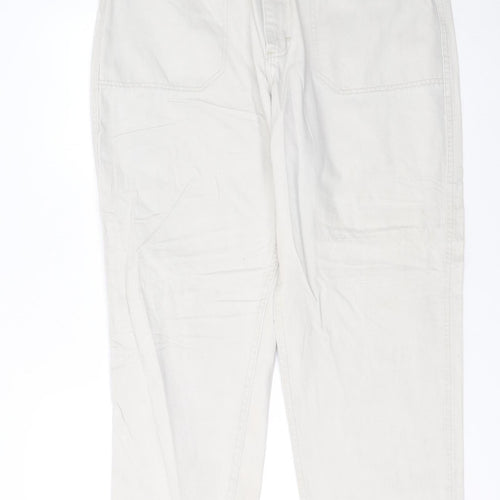 Lee Women's Beige Petite Size 16 Straight Cotton Jeans