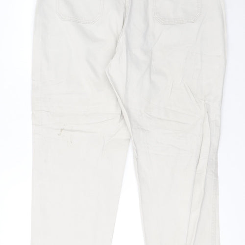 Lee Women's Beige Petite Size 16 Straight Cotton Jeans