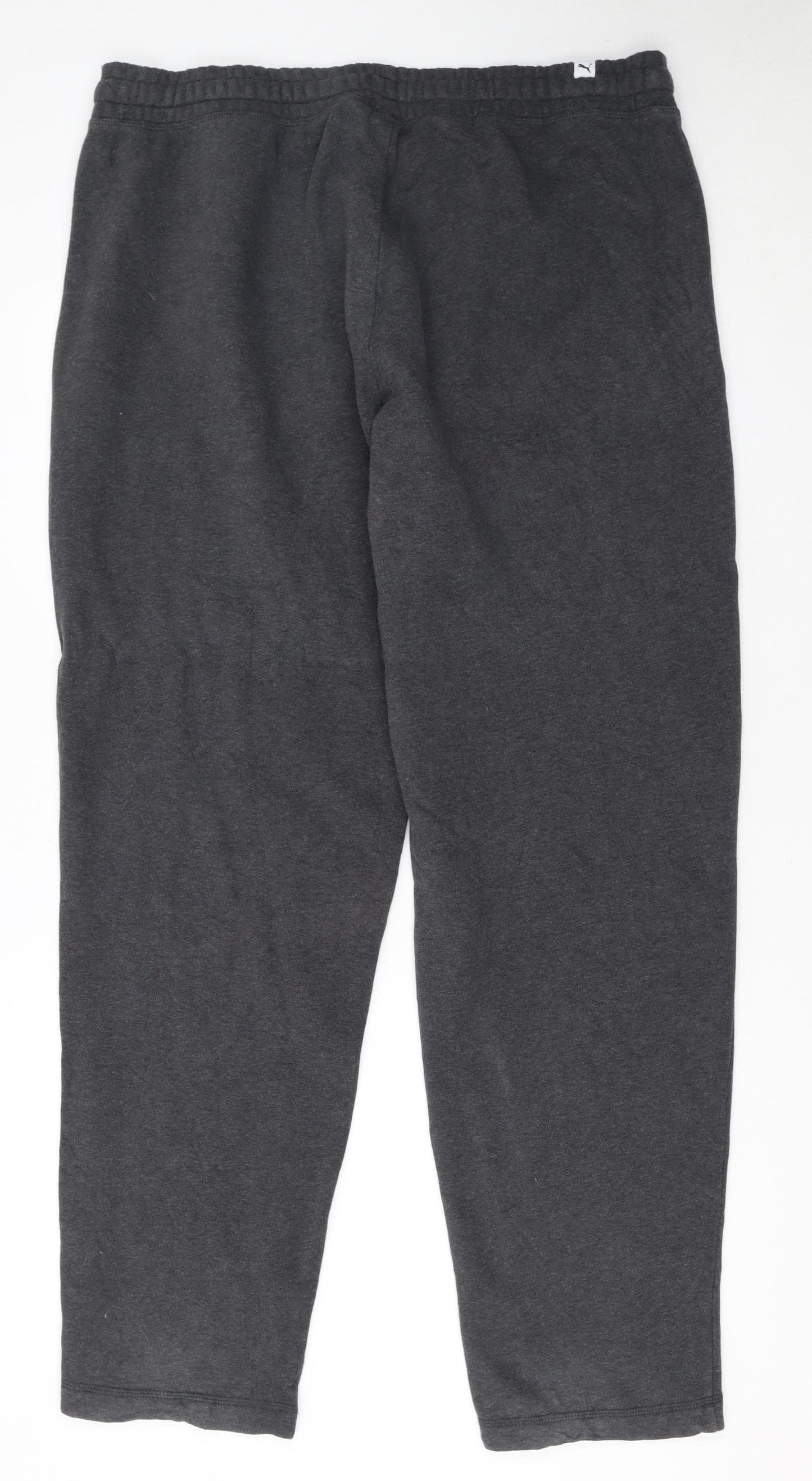 Puma Men's Black XL Fleece Lined Sweatpants Joggers