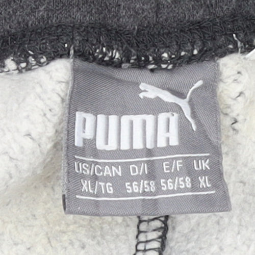 Puma Men's Black XL Fleece Lined Sweatpants Joggers