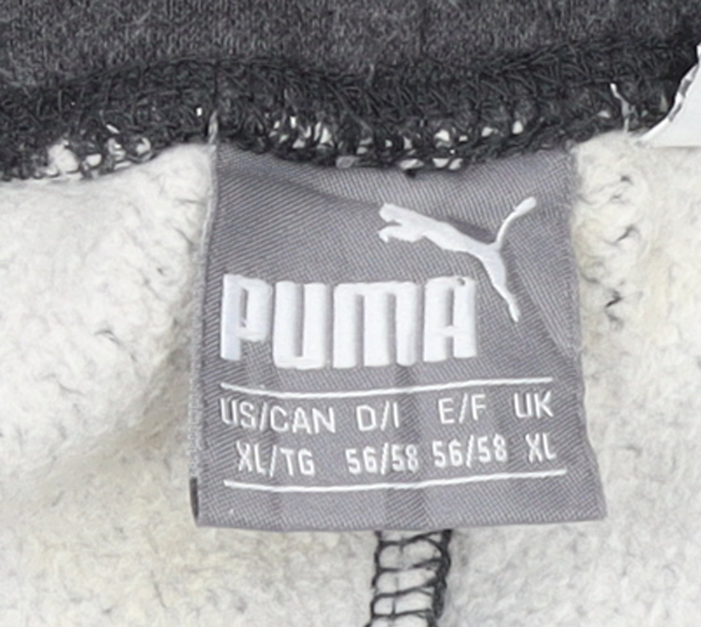 Puma Men's Black XL Fleece Lined Sweatpants Joggers