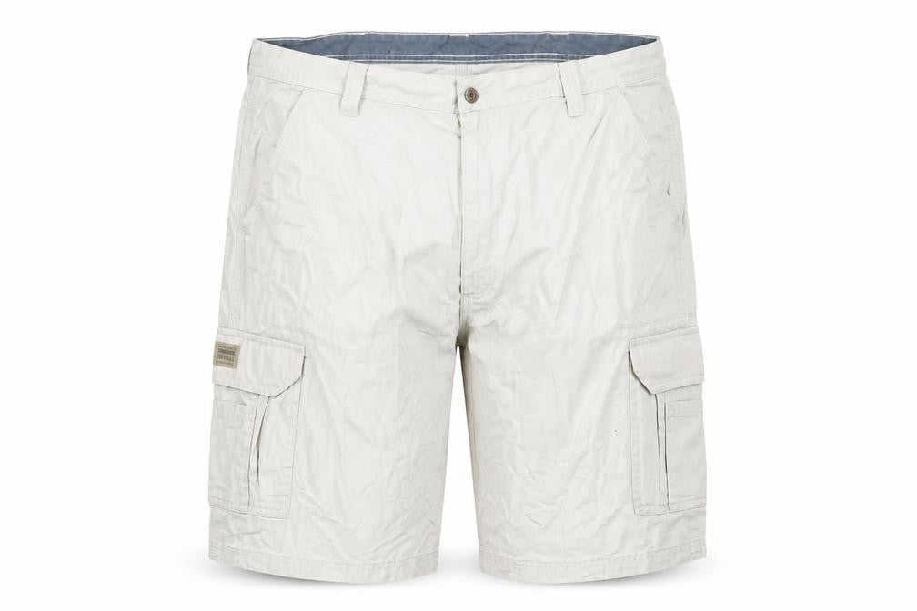 Wrangler Men's Beige Cargo Shorts 40in Cotton Lightweight Summer