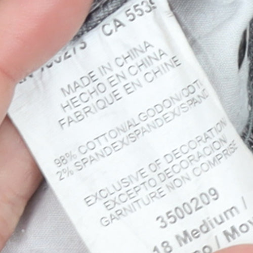 Lee Women’s Grey Slender Secret Straight Jeans Size 18 Low Rise