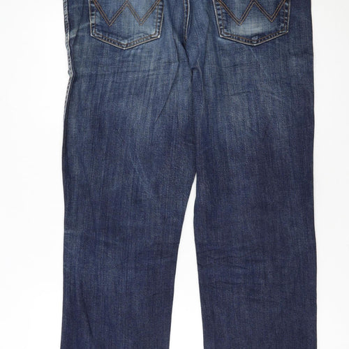 Wrangler Men’s Blue Texas Stretch Straight Jeans W36 L30