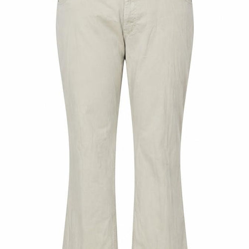 Lee Riders Women's Beige Mid Rise Bootcut Cotton Stretch Trousers 26W