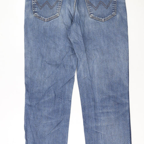 Wrangler Men's Blue Texas Stretch Straight Jeans W33 L30