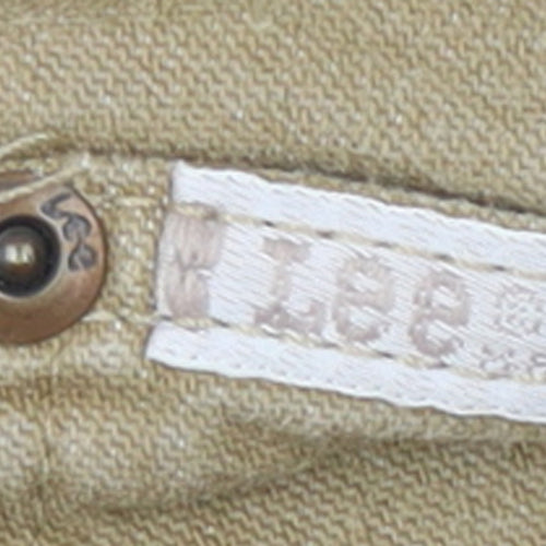 Lee Women's Beige Straight Leg Jeans Size 20W Plus Mid Rise Denim