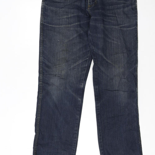 Wrangler Men’s Blue Texas Stretch Straight Jeans W31 L30