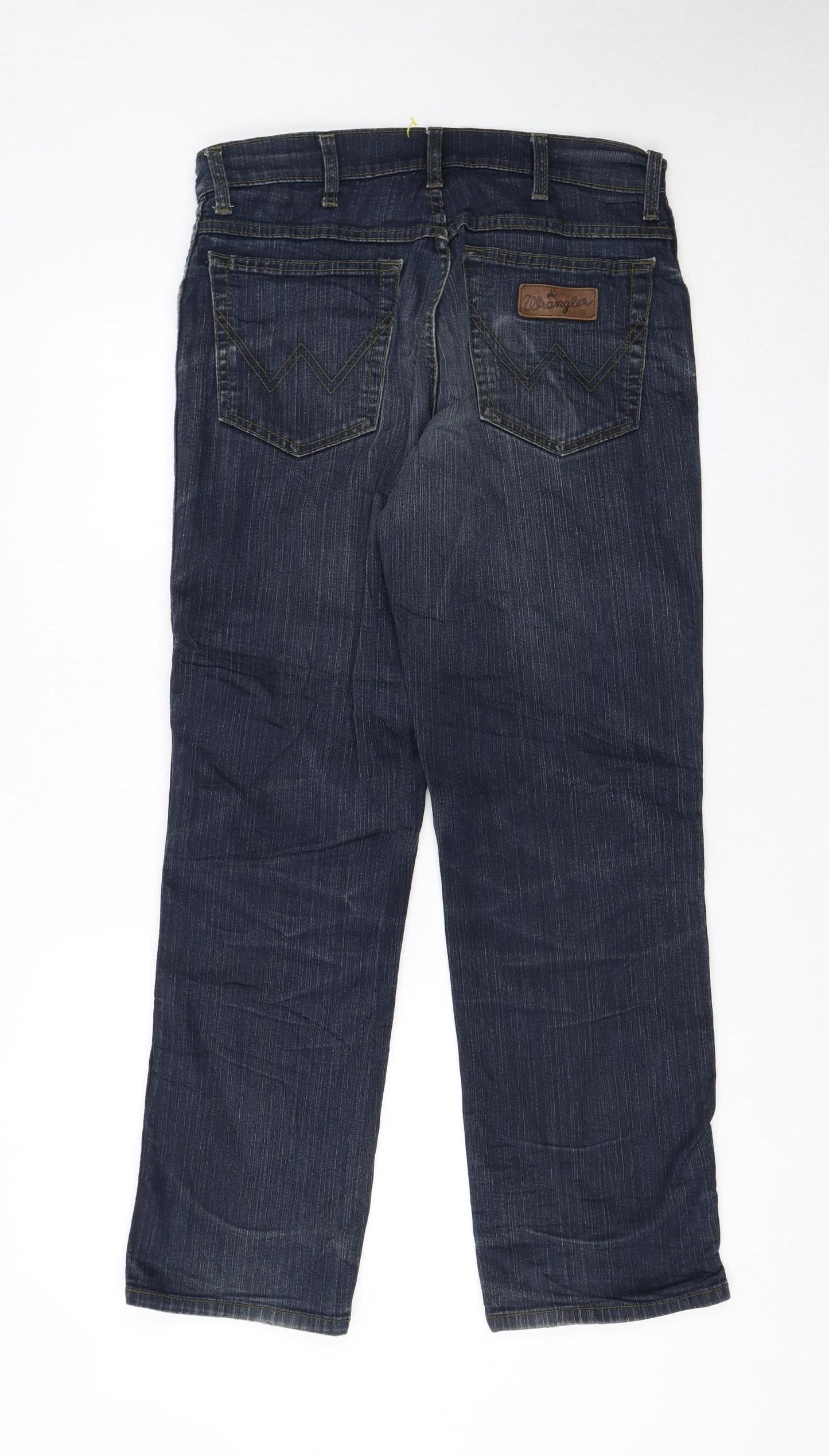 Wrangler Men’s Blue Texas Stretch Straight Jeans W31 L30