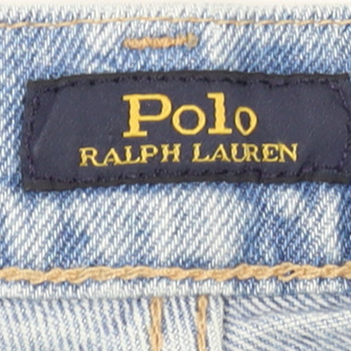 Polo Ralph Lauren Men’s Blue Straight Leg Jeans 32R Light Wash Denim