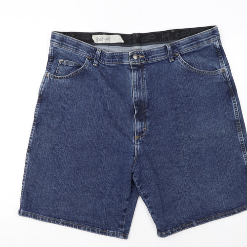 Lee Riders Men's Blue Denim Shorts Size 42 Regular Fit Casual