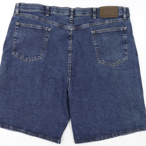 Lee Riders Men's Blue Denim Shorts Size 42 Regular Fit Casual