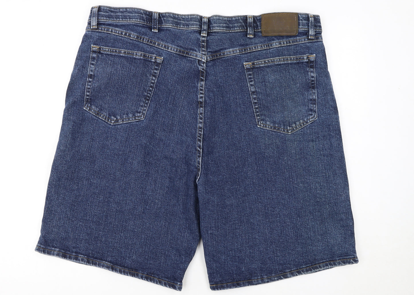 Lee Riders Men's Blue Denim Shorts Size 42 Regular Fit Casual