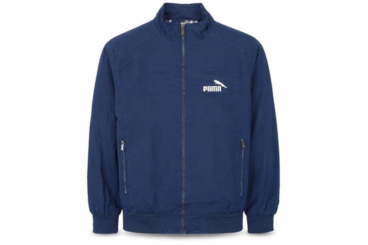 Puma Men's Blue XL Track Jacket Lightweight Zip Activewear
