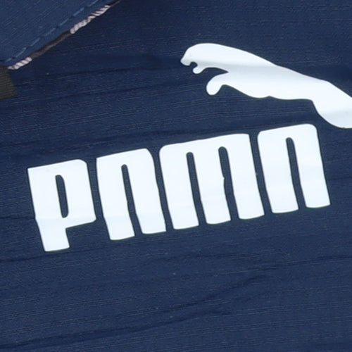 Puma Men's Blue XL Track Jacket Lightweight Zip Activewear