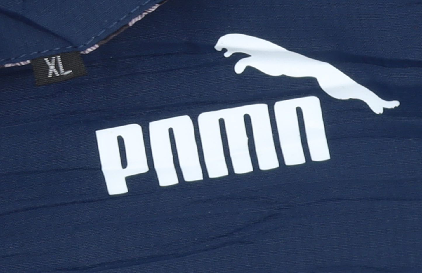 Puma Men's Blue XL Track Jacket Lightweight Zip Activewear