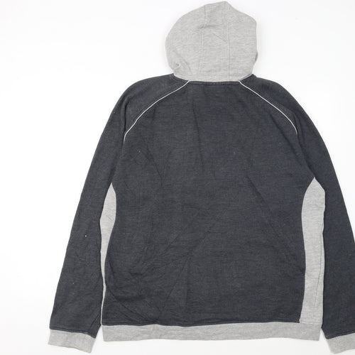 Umbro Men's Grey XL Pullover Hoodie Sweatshirt Sportswear