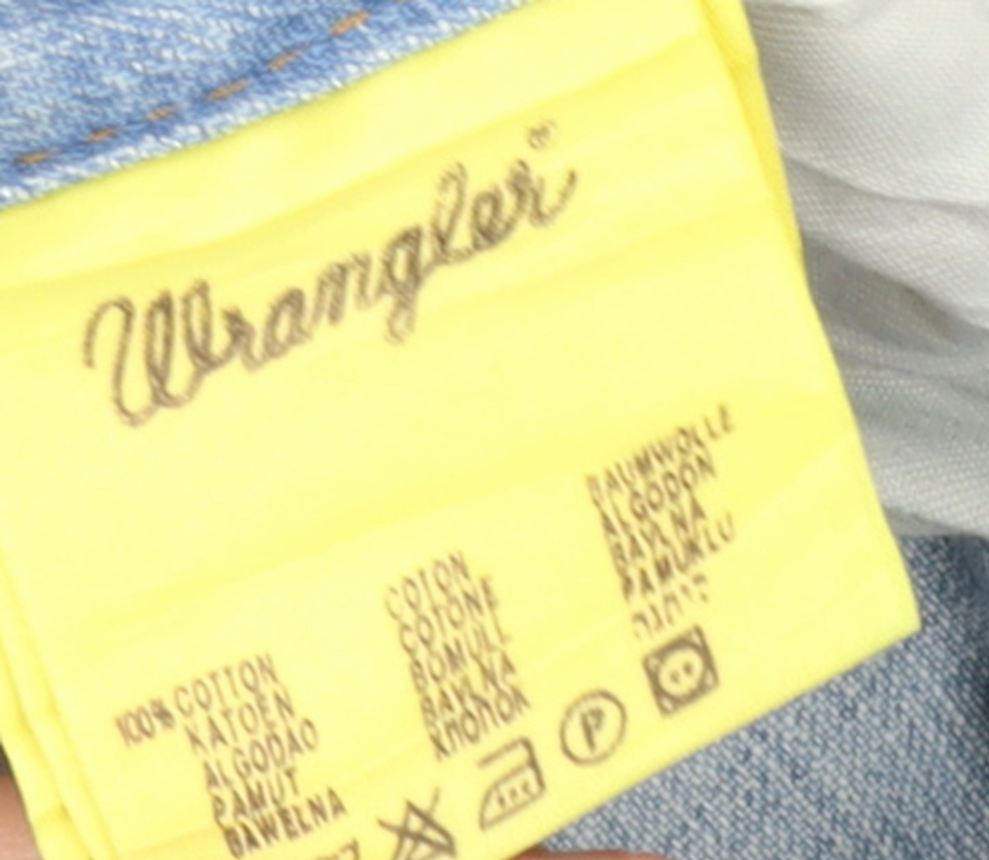 Wrangler Men's Blue Bootcut Jeans W40 L32 100% Cotton Denim
