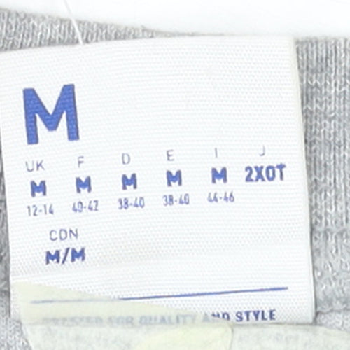 Reebok Classic Men's Grey Pullover Sweatshirt M Crew Neck Logo