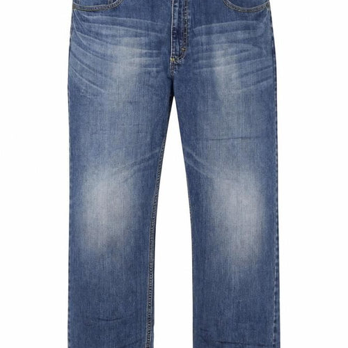 Wrangler Men's Blue Relaxed Straight Denim Jeans 38x30