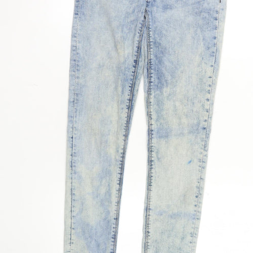 H&M Divided Women’s Blue Size 12 Skinny Acid Wash Jeans