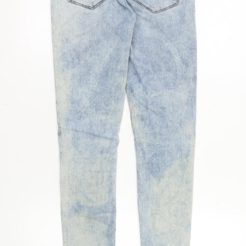 H&M Divided Women’s Blue Size 12 Skinny Acid Wash Jeans