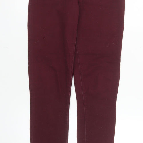 L.O.G.G. Women's Red Skinny Jeans Size 8 Slim Fit