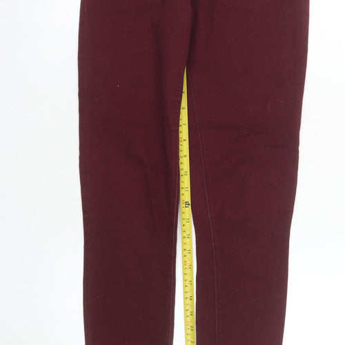 L.O.G.G. Women's Red Skinny Jeans Size 8 Slim Fit
