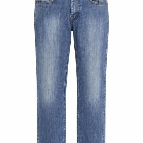 APT Womens Blue Straight Leg Mid Rise Denim Jeans Size 30R