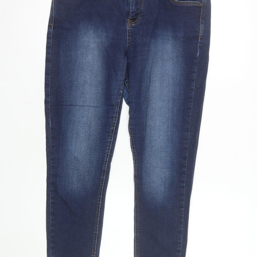 DP Denim Womens Blue Size 14S Skinny Jeans Classic Fit