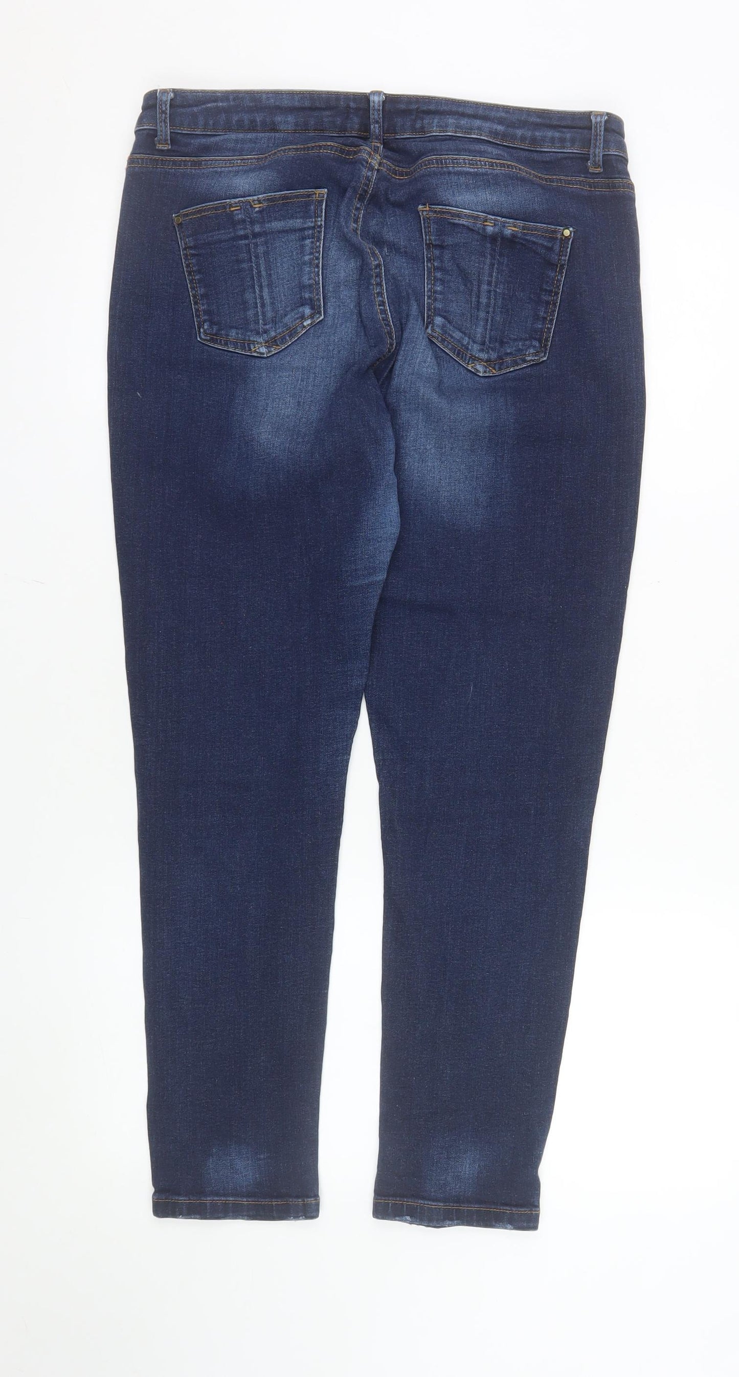 DP Denim Womens Blue Size 14S Skinny Jeans Classic Fit