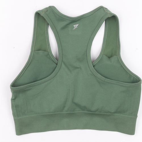 Primark Women’s Green Small Sports Bra Racerback Medium Support