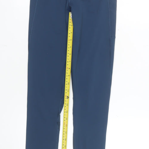 Adidas Womens Blue XS Techfit Primegreen Gym Leggings