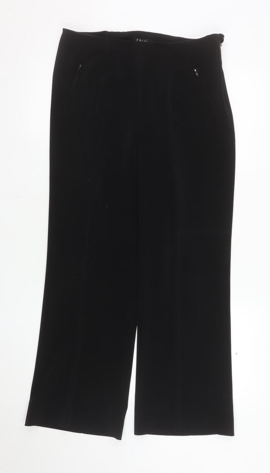 Prima Women’s Black Size 14 Dress Pants Trousers