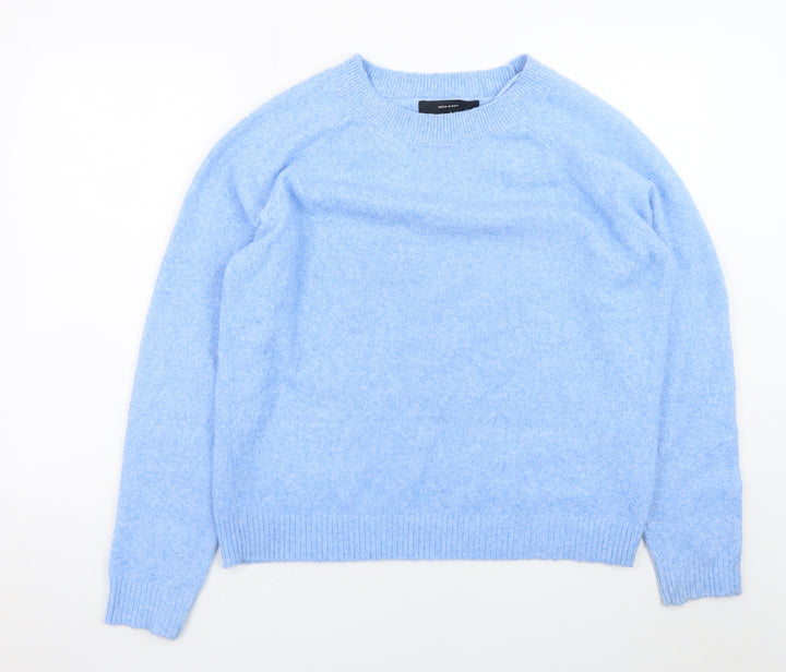 Vero Moda Womens Blue Crew Neck Pullover Jumper XL