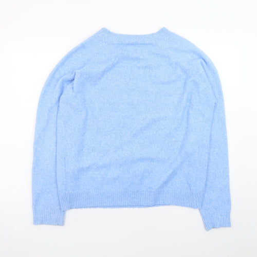 Vero Moda Womens Blue Crew Neck Pullover Jumper XL